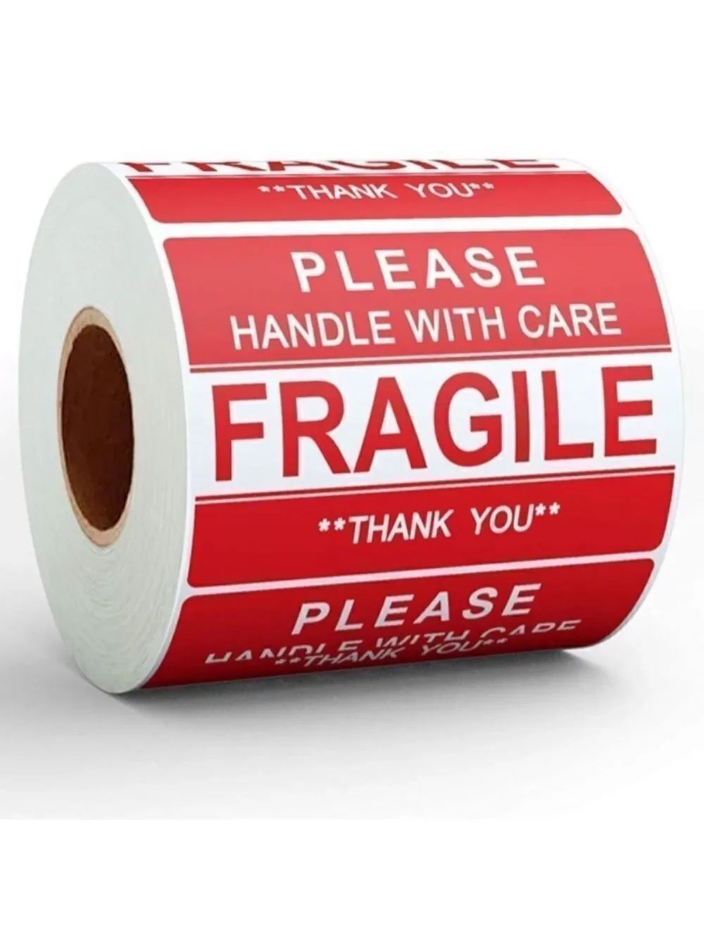 50 FRAGILE Stickers 